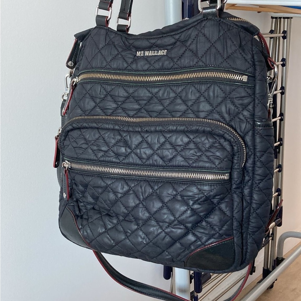 MZ Wallace Black Quilted Bag